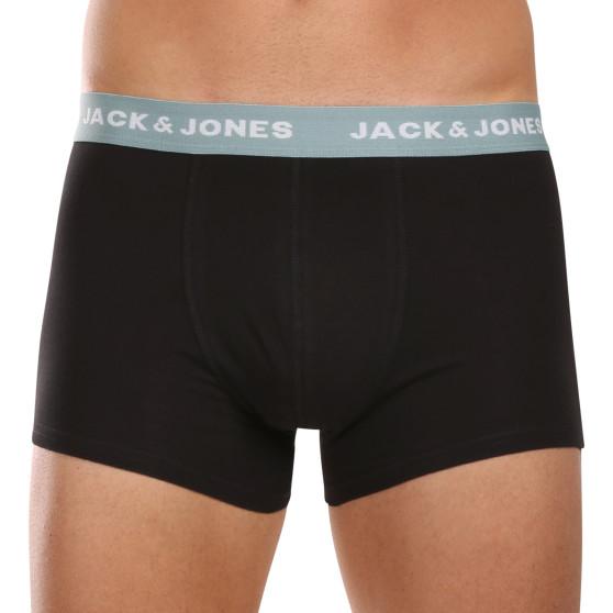 7PACK ανδρικό σορτς μποξεράκι Jack and Jones μαύρο (12230353)