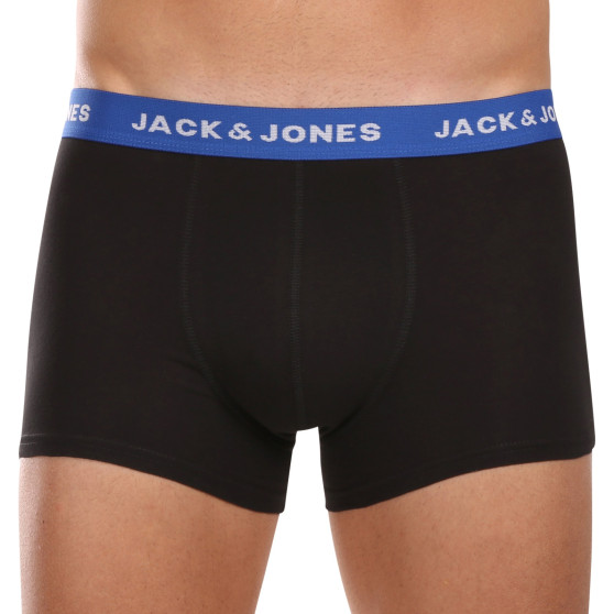 7PACK ανδρικό σορτς μποξεράκι Jack and Jones μαύρο (12230353)