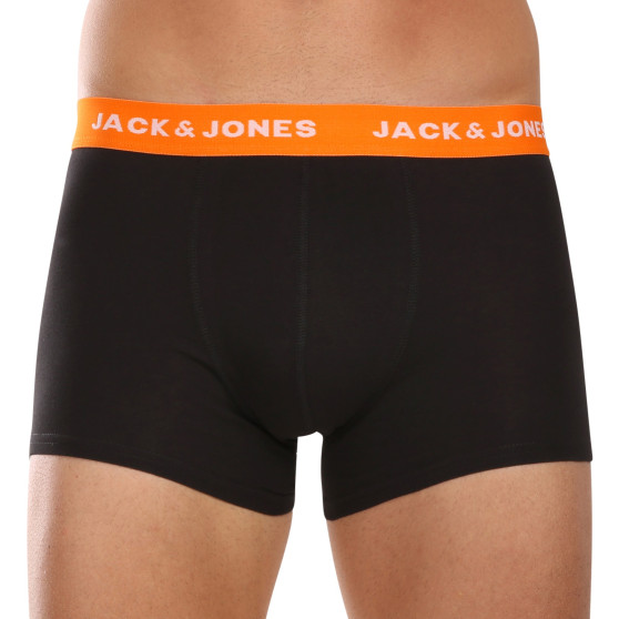 7PACK ανδρικό σορτς μποξεράκι Jack and Jones μαύρο (12230353)