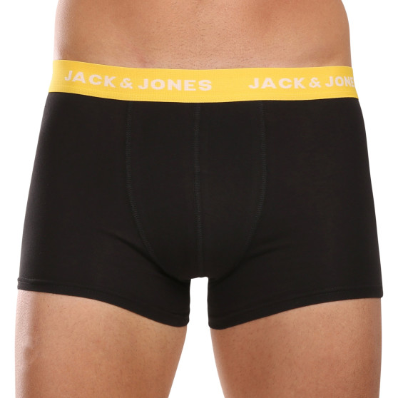 7PACK ανδρικό σορτς μποξεράκι Jack and Jones μαύρο (12230353)