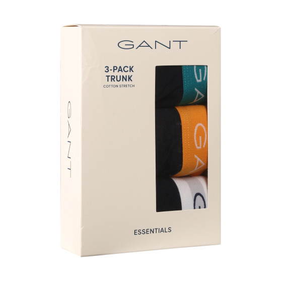 3PACK ανδρικό σορτσάκι μποξεράκι Gant μπλε (902413003-779)