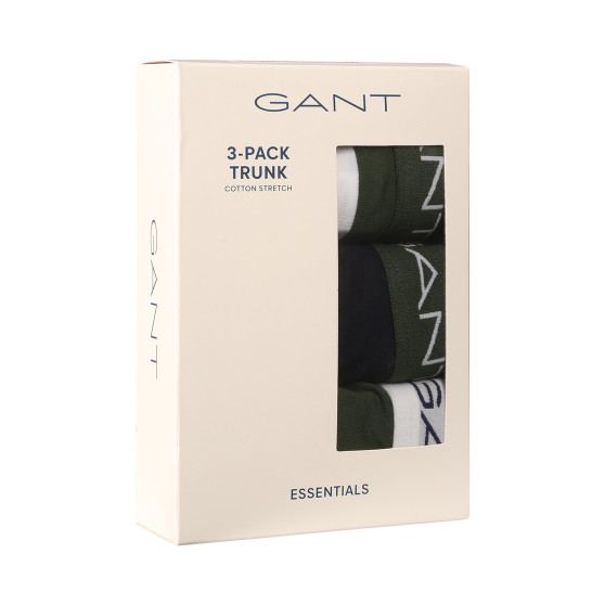 3PACK ανδρικό σορτς μποξεράκι Gant πολύχρωμο (902413043-313)