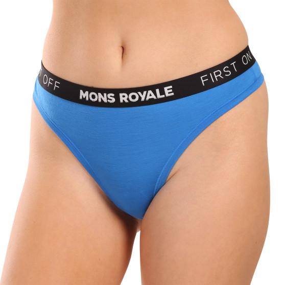 Γυναικείο στρινγκ Mons Royale merino blue (100311-1015-713)