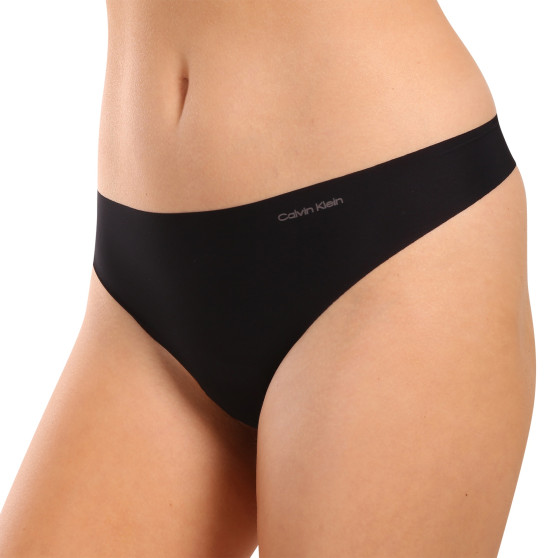 3PACK γυναικείο στρινγκ Calvin Klein χωρίς ραφή πολύχρωμο (QD3558E-NP0)