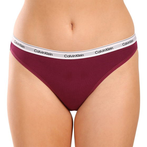 3PACK γυναικείο εσώρουχο Calvin Klein πολύχρωμο (QD5207E-NP6)