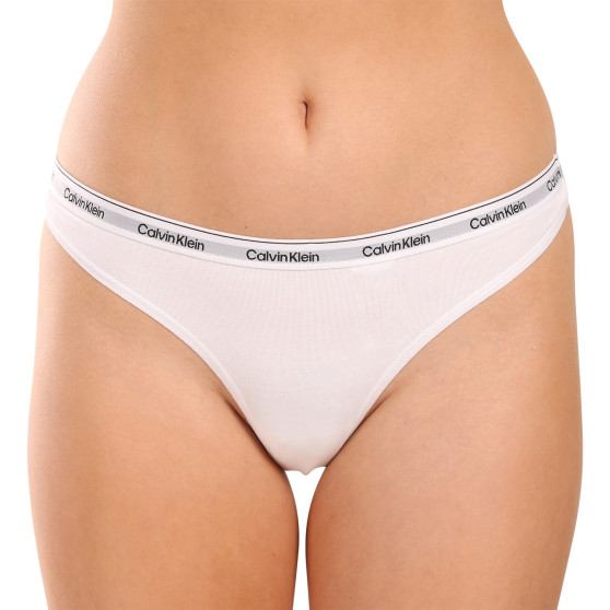 3PACK γυναικείο στρινγκ Calvin Klein πολύχρωμο (QD5209E-NP4)