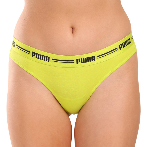 2PACK γυναικείο στρινγκ Puma κίτρινο (603034001 021)