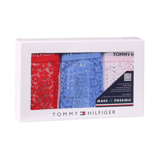 3PACK γυναικείο εσώρουχο Tommy Hilfiger πολύχρωμο (UW0UW04897 0WR)