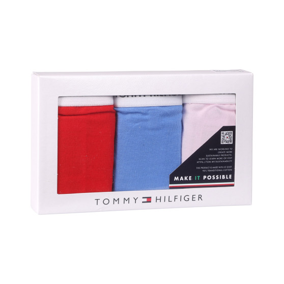 3PACK γυναικείο εσώρουχο Tommy Hilfiger πολύχρωμο (UW0UW04895 0WR)