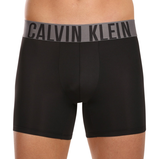 3PACK ανδρικό σορτς μποξεράκι Calvin Klein μαύρο (NB3612A-MDJ)