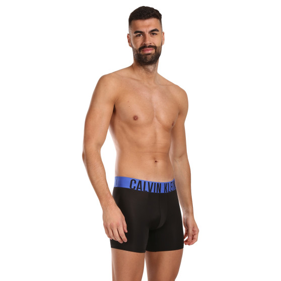 3PACK ανδρικό σορτς μποξεράκι Calvin Klein μαύρο (NB3612A-MDJ)