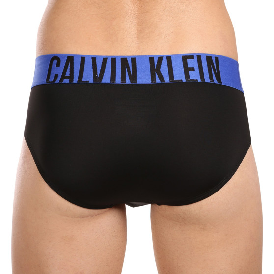 3PACK ανδρικό σλιπ Calvin Klein μαύρο (NB3610A-MDJ)