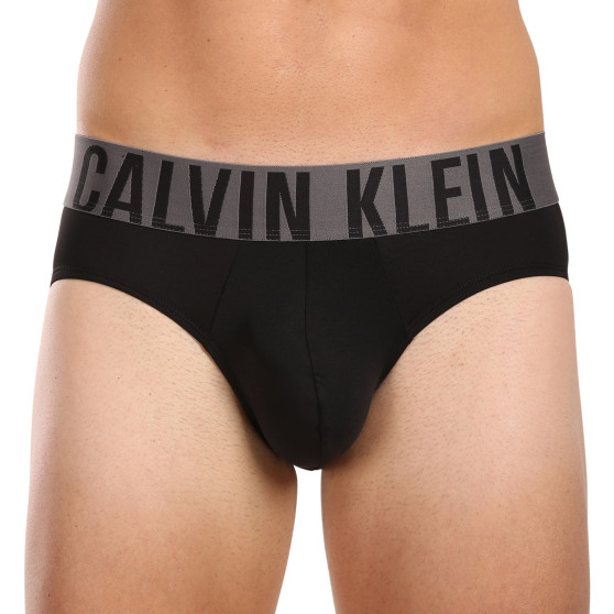 3PACK ανδρικό σλιπ Calvin Klein μαύρο (NB3610A-MDJ)