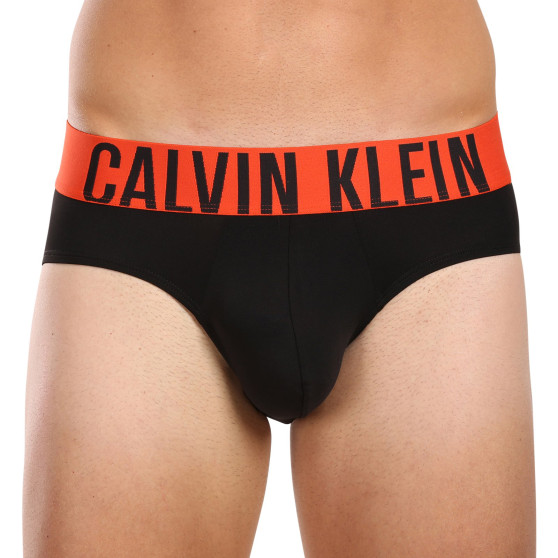 3PACK ανδρικό σλιπ Calvin Klein μαύρο (NB3610A-MDJ)