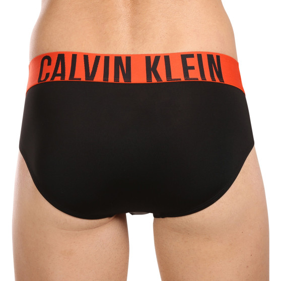 3PACK ανδρικό σλιπ Calvin Klein μαύρο (NB3610A-MDJ)