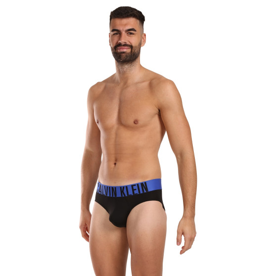 3PACK ανδρικό σλιπ Calvin Klein μαύρο (NB3610A-MDJ)