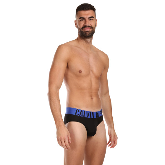 3PACK ανδρικό σλιπ Calvin Klein μαύρο (NB3610A-MDJ)