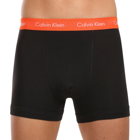 3PACK ανδρικό σορτς μποξεράκι Calvin Klein μαύρο (U2662G-MWR)