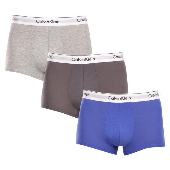 3PACK ανδρικό σορτς μποξεράκι Calvin Klein πολύχρωμο (NB2380A-M9I)