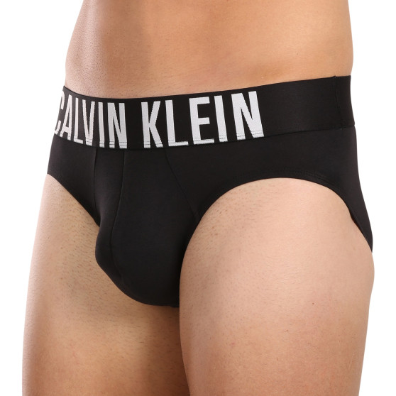 3PACK ανδρικό σλιπ Calvin Klein μαύρο (NB3607A-UB1)