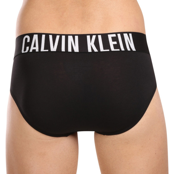 3PACK ανδρικό σλιπ Calvin Klein μαύρο (NB3607A-UB1)