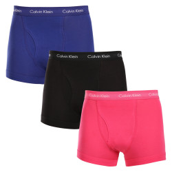 3PACK ανδρικό σορτς μποξεράκι Calvin Klein πολύχρωμο (NB2615A-NLT)