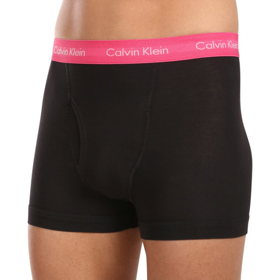 3PACK ανδρικό σορτς μποξεράκι Calvin Klein μαύρο (NB2615A-MLR)