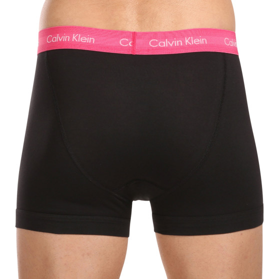 3PACK ανδρικό σορτς μποξεράκι Calvin Klein μαύρο (NB2615A-MLR)