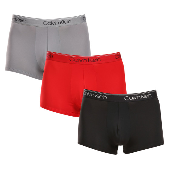 3PACK ανδρικό σορτς μποξεράκι Calvin Klein πολύχρωμο (NB2569A-8Z8)