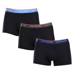 3PACK ανδρικό σορτς μποξεράκι Tommy Hilfiger σκούρο μπλε (UM0UM01642 0SS)