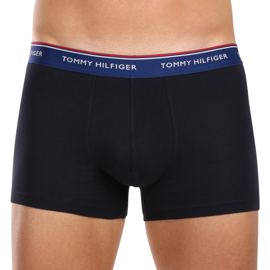 3PACK ανδρικό σορτς μποξεράκι Tommy Hilfiger σκούρο μπλε (UM0UM01642 0SS)