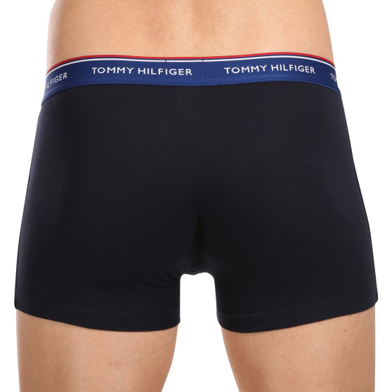 3PACK ανδρικό σορτς μποξεράκι Tommy Hilfiger σκούρο μπλε (UM0UM01642 0SS)