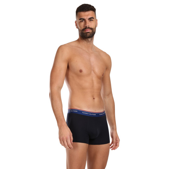 3PACK ανδρικό σορτς μποξεράκι Tommy Hilfiger σκούρο μπλε (UM0UM01642 0SS)