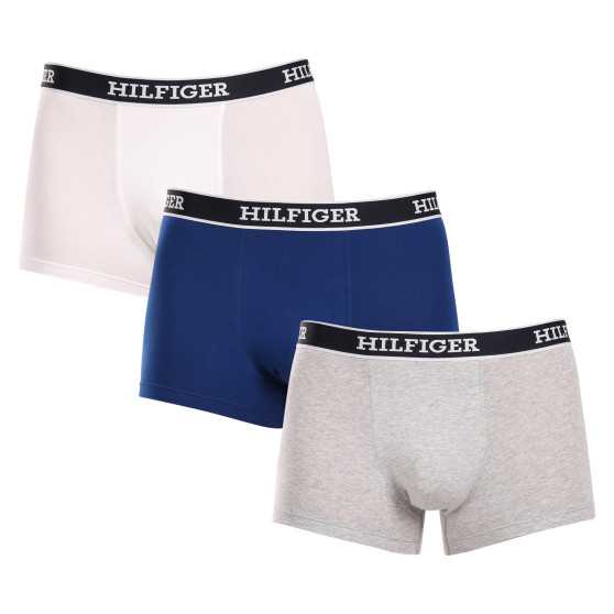 3PACK ανδρικό σορτς μποξεράκι Tommy Hilfiger πολύχρωμο (UM0UM03185 0YZ)