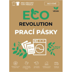 EcoRevolution Λωρίδες πλυσίματος χωρίς άρωμα 32τμχ (ECO84697)