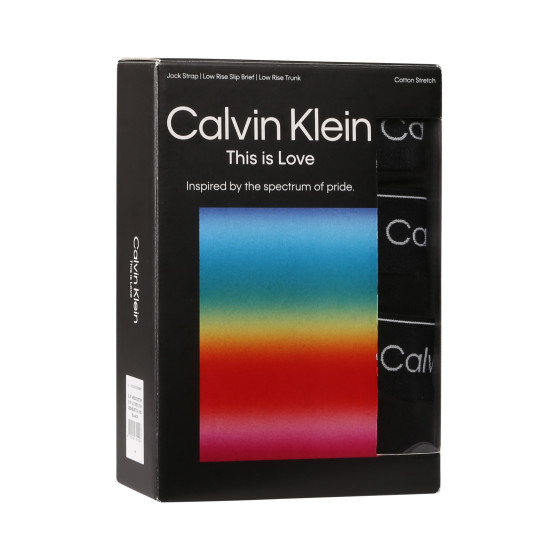 3PACK ανδρικά εσώρουχα Calvin Klein mix black (NB3877A-UB1)