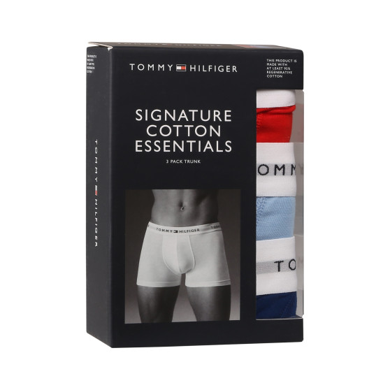 3PACK ανδρικό σορτς μποξεράκι Tommy Hilfiger πολύχρωμο (UM0UM02761 0XZ)