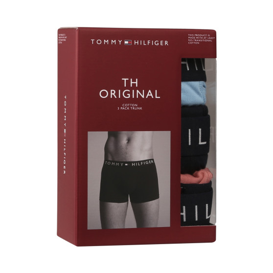 3PACK ανδρικό σορτς μποξεράκι Tommy Hilfiger πολύχρωμο (UM0UM03180 0XO)