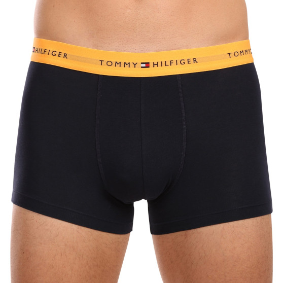 3PACK ανδρικό σορτς μποξεράκι Tommy Hilfiger σκούρο μπλε (UM0UM02763 0VI)