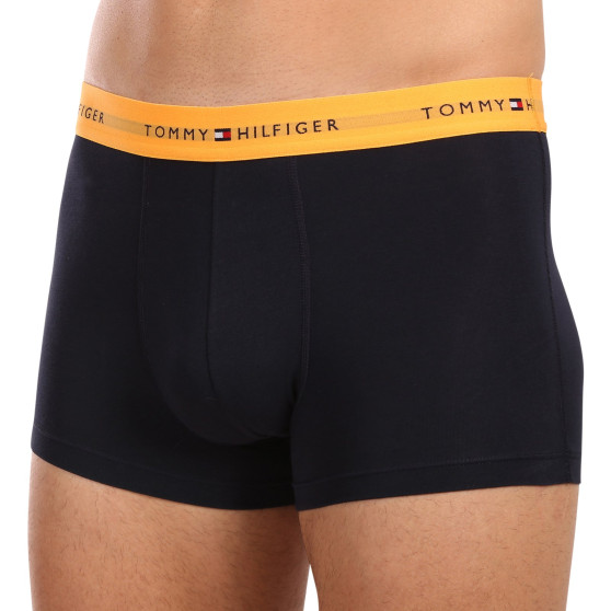 3PACK ανδρικό σορτς μποξεράκι Tommy Hilfiger σκούρο μπλε (UM0UM02763 0VI)