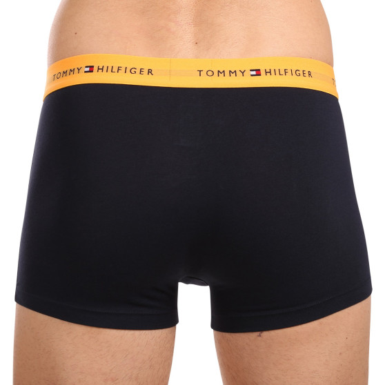 3PACK ανδρικό σορτς μποξεράκι Tommy Hilfiger σκούρο μπλε (UM0UM02763 0VI)