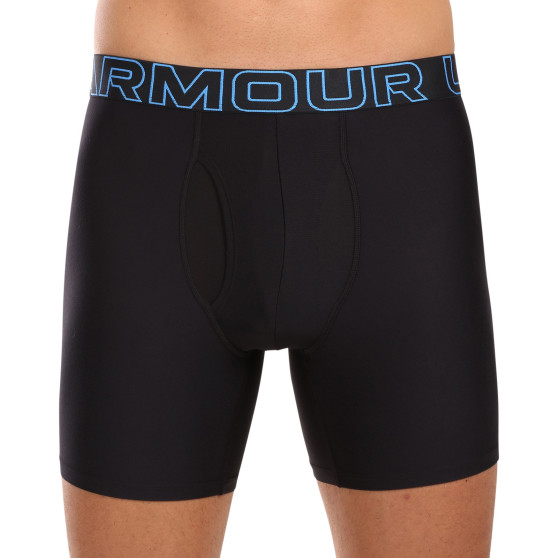 3PACK ανδρικό σορτς μποξεράκι Under Armour μαύρο (1383878 002)