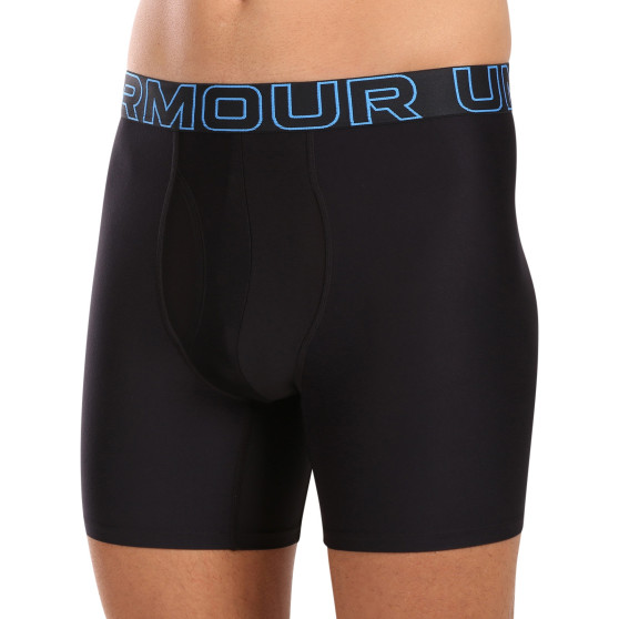 3PACK ανδρικό σορτς μποξεράκι Under Armour μαύρο (1383878 002)