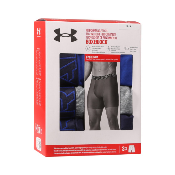 3PACK ανδρικό σορτς μποξεράκι Under Armour πολύχρωμο (1383878 400)