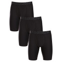 3PACK ανδρικό σορτς μποξεράκι Under Armour μαύρο (1383880 001)