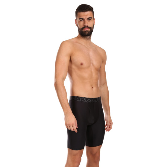 3PACK ανδρικό σορτς μποξεράκι Under Armour μαύρο (1383880 001)