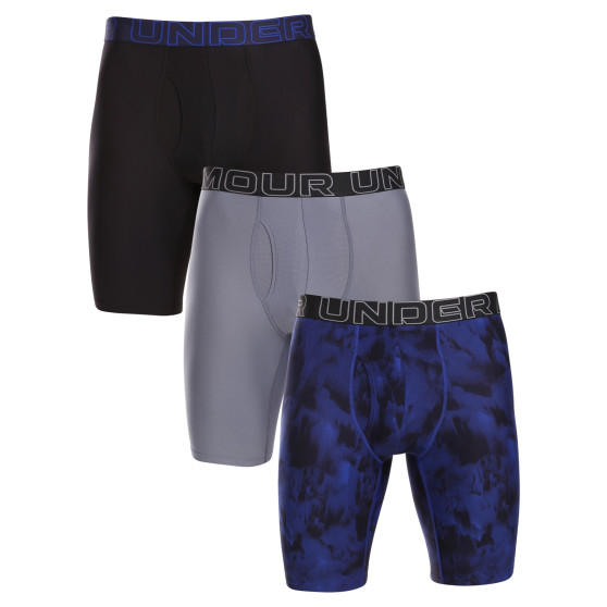 3PACK ανδρικό σορτς μποξεράκι Under Armour πολύχρωμο (1383881 400)