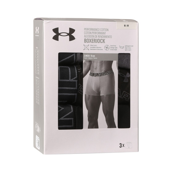 3PACK ανδρικό σορτς μποξεράκι Under Armour πολύχρωμο (1383892 001)