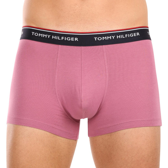 3PACK ανδρικό σορτς μποξεράκι Tommy Hilfiger πολύχρωμο (1U87903842 0XV)