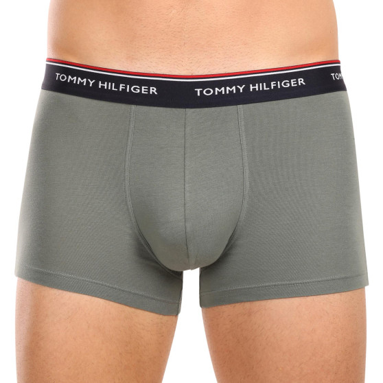 3PACK ανδρικό σορτς μποξεράκι Tommy Hilfiger πολύχρωμο (1U87903842 0XV)